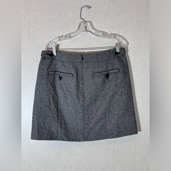 Madewell Women’s Herringbone Assembly A-Line Miniskirt NWT SZ 12 - Picture 7 of 8